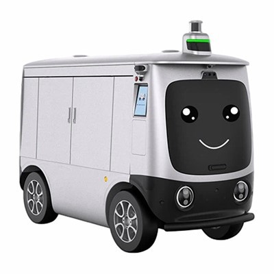 Fahrerloses Lieferfahrzeug